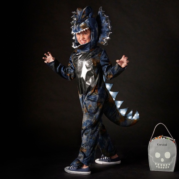 Dilophosaurus Dinosaur Light-Up Costume - PBK - Picture 7 of 15